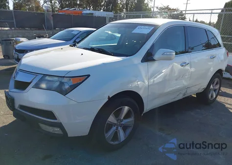 2013 Acura Mdx из США, поврежденный, VIN 2HNYD2H24DH516107